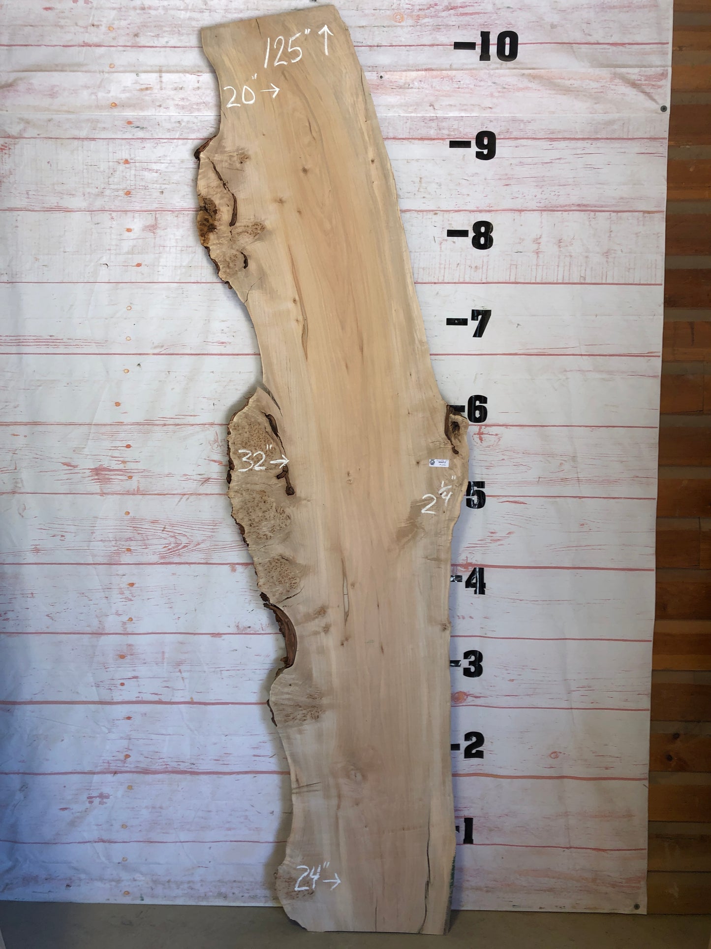 Live Edge Maple Sku#22788-51