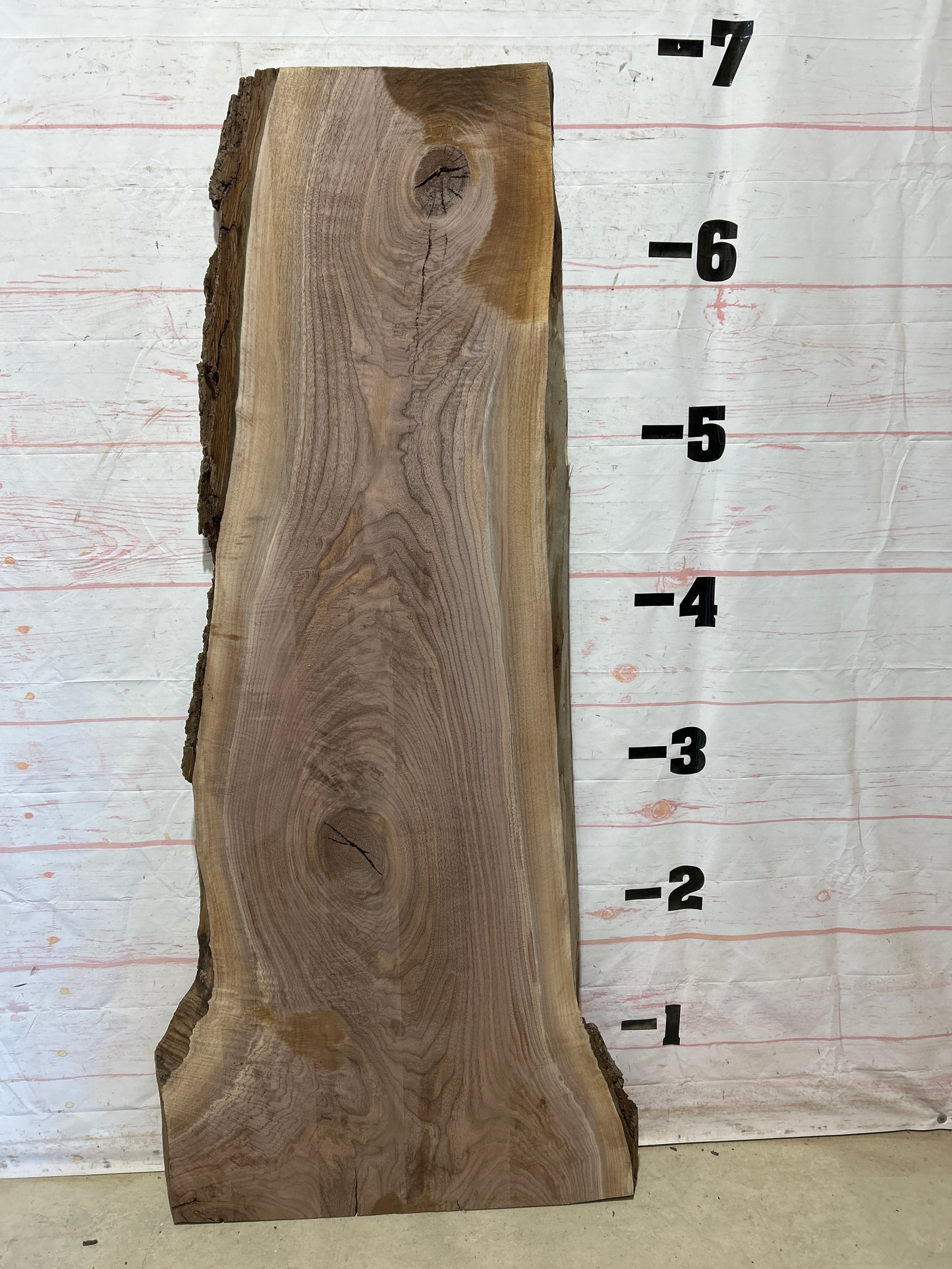 Live Edge Walnut Sku#27068-33