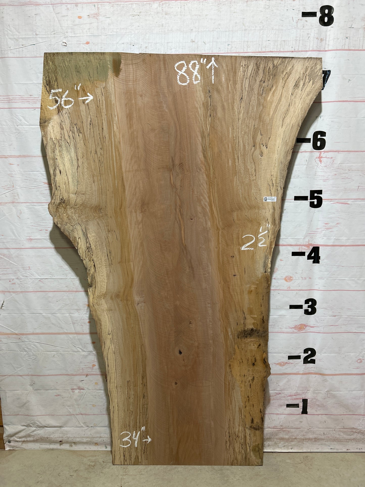 Live Edge Sycamore Sku#26903-69