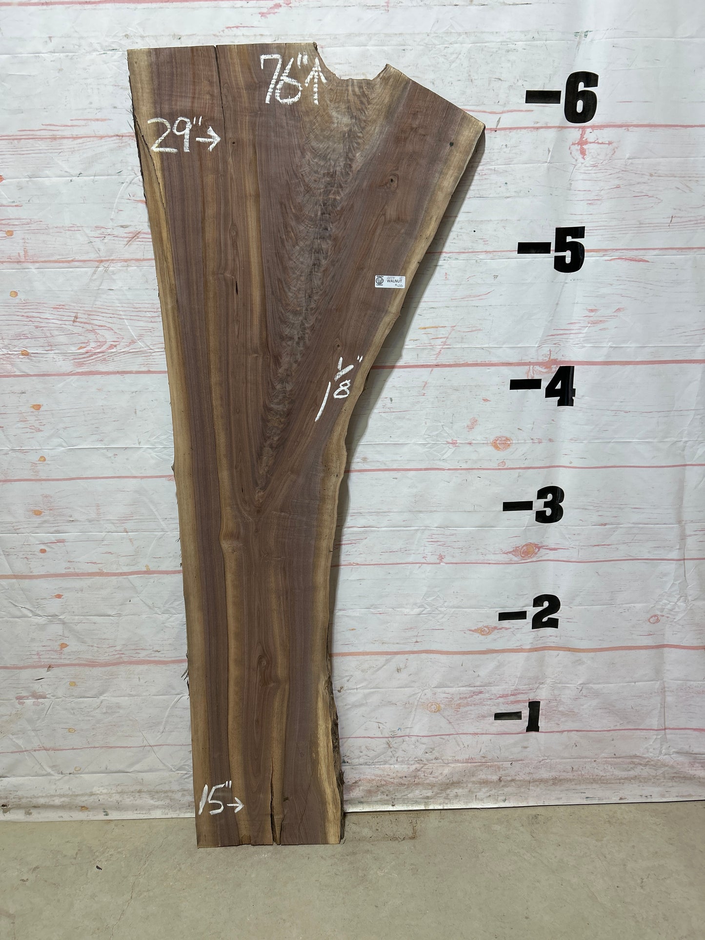 Live Edge Walnut Sku#26831M-12