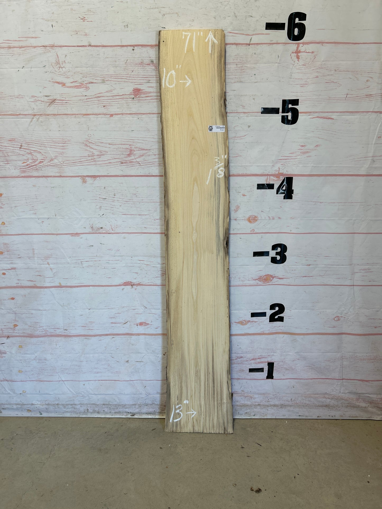 Live Edge Hackberry Sku#25806D-9