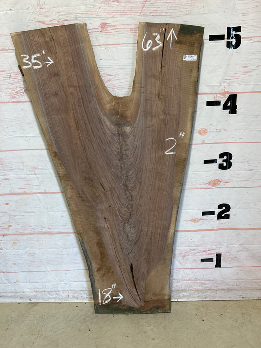 Live Edge Walnut Sku#25847A-24