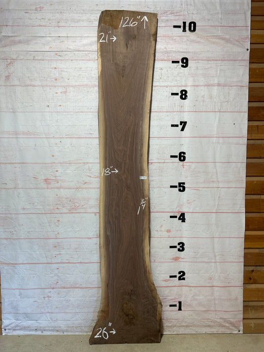 Live Edge Walnut Sku#25454K-34