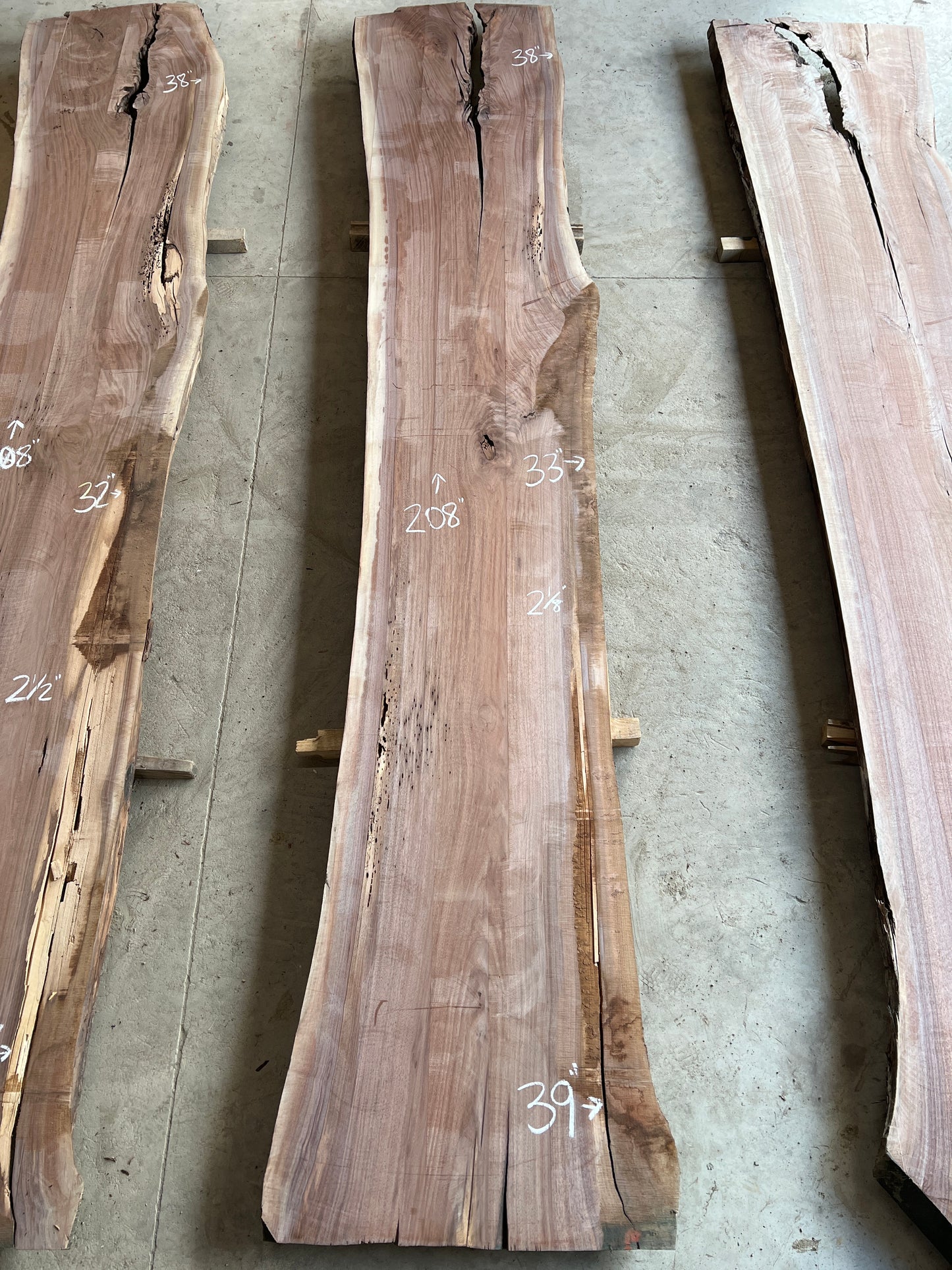 Live Edge Walnut Sku# 26838S-104