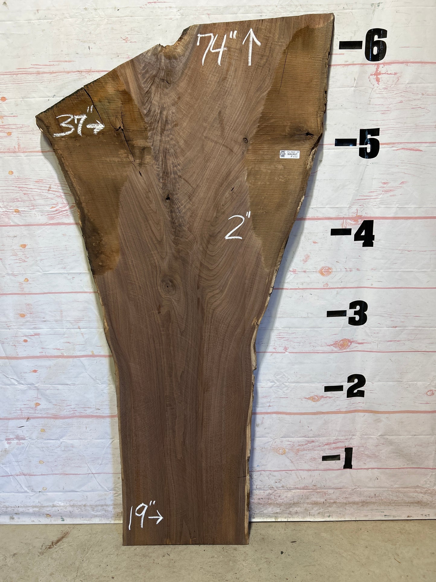 Live Edge Walnut Sku#26360F-29