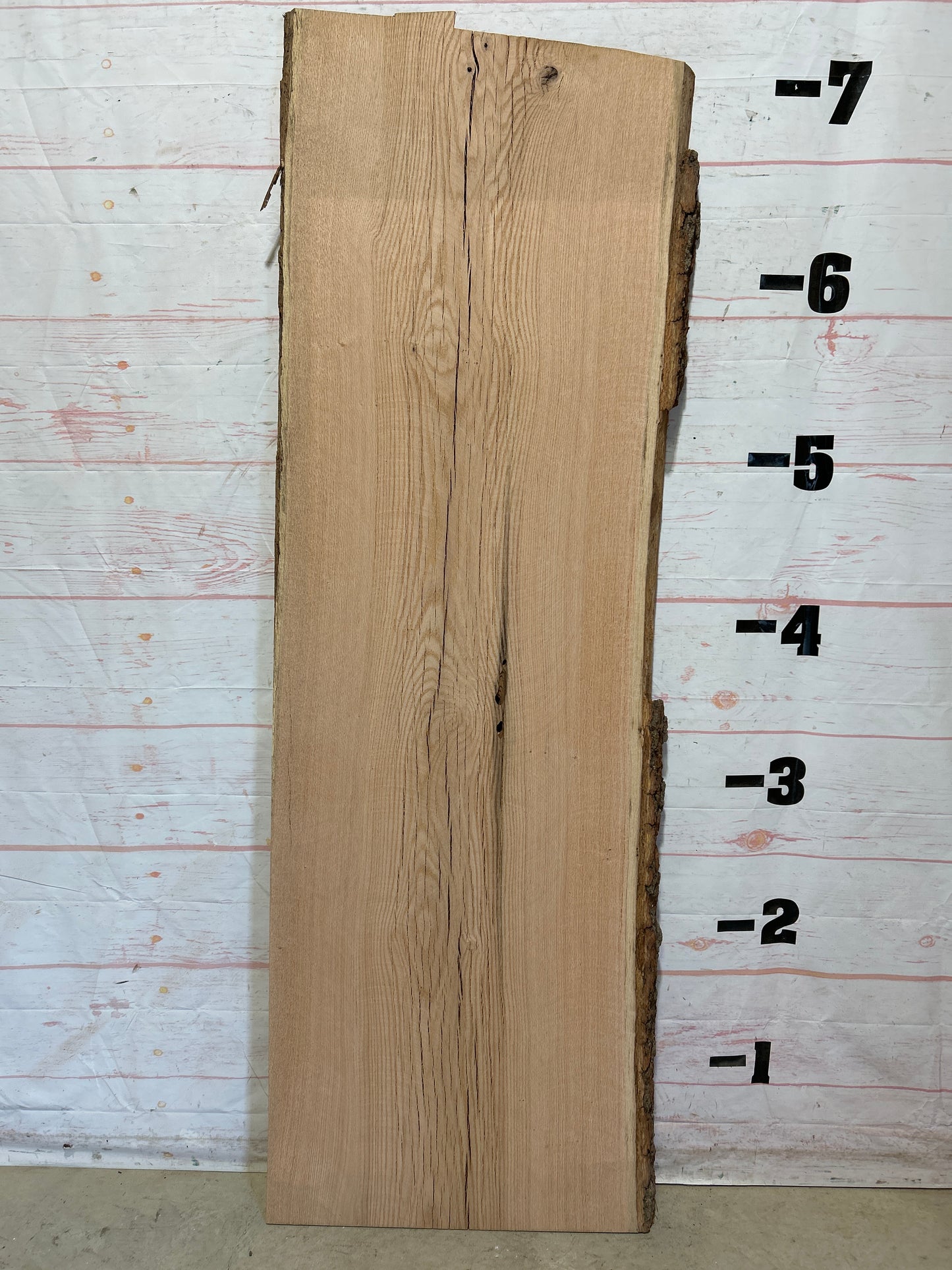 Live Edge Red Oak Sku#26291-35
