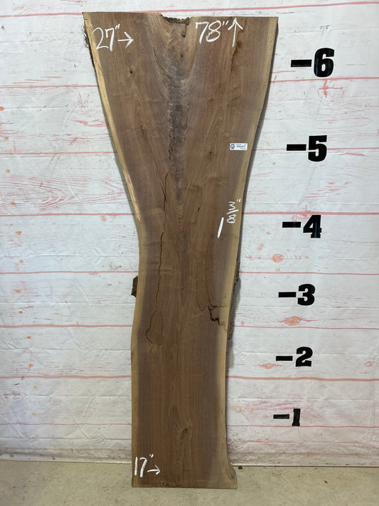 Live Edge Walnut Sku#25608G-18