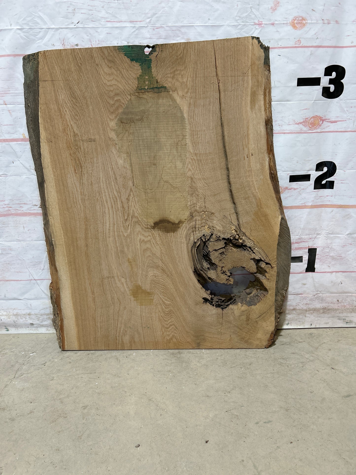 Live Edge White Oak Sku#26993-18