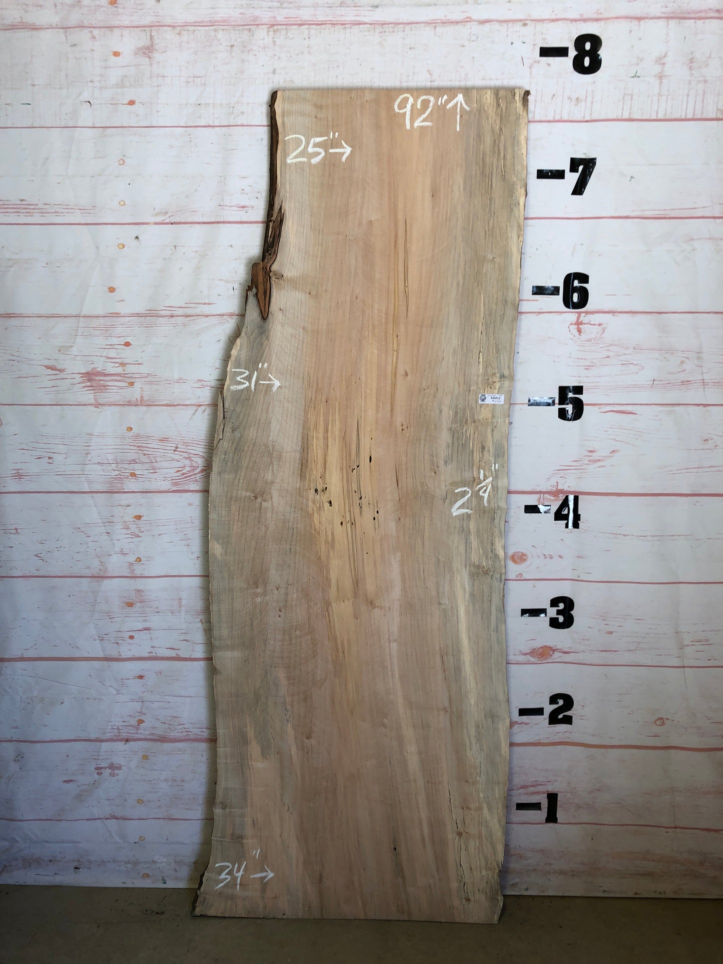 Live Edge Maple Sku#23190S-43