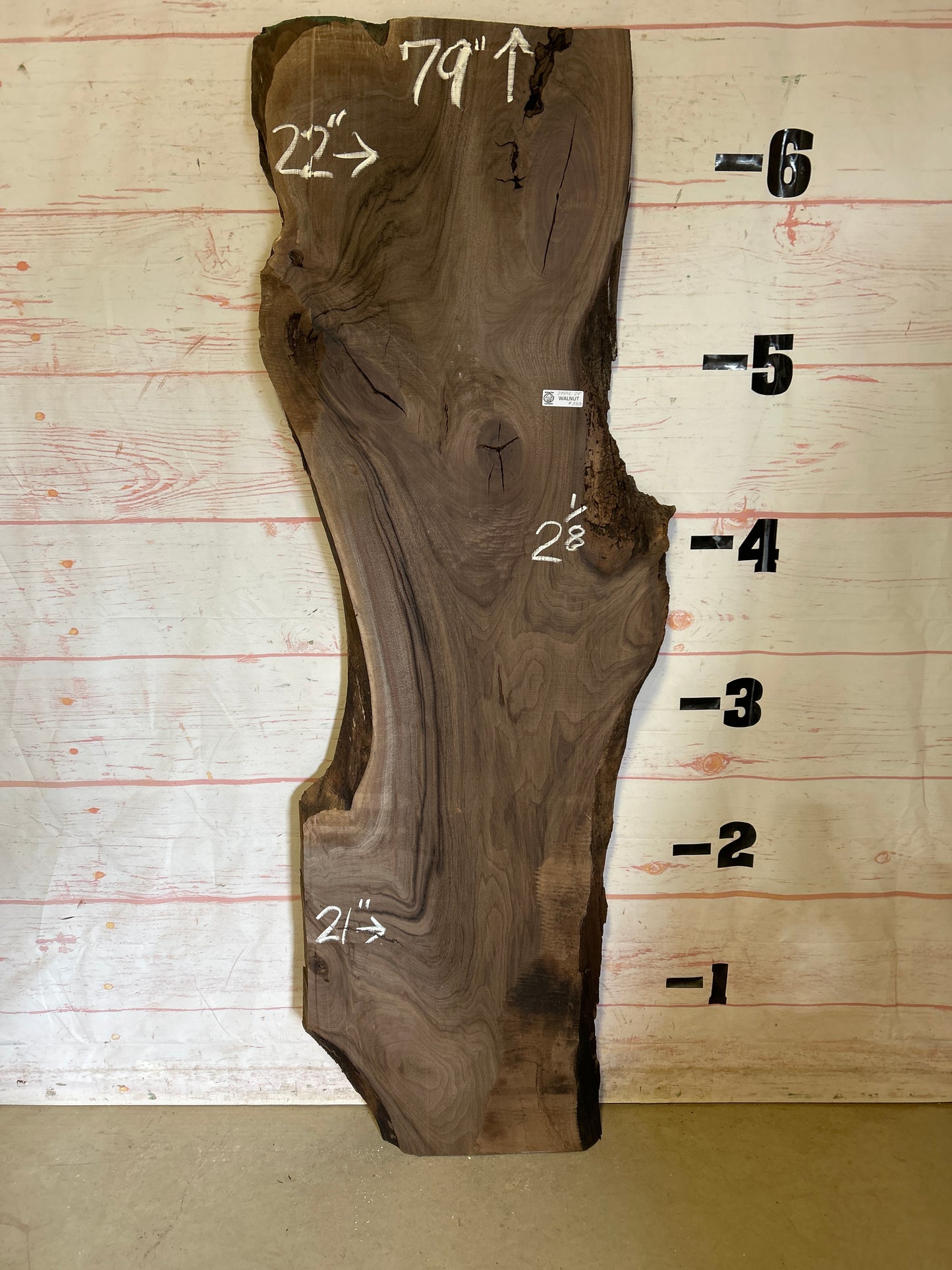 Live Edge Walnut Sku#24592-24