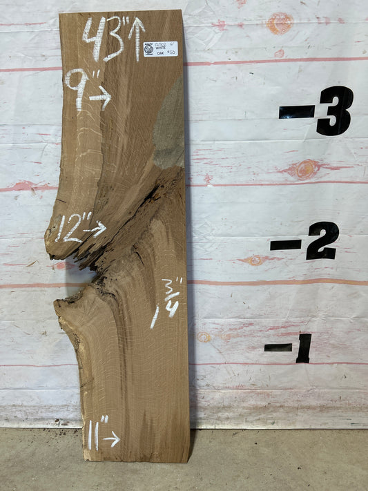 Live Edge White Oak Sku#26502M-6