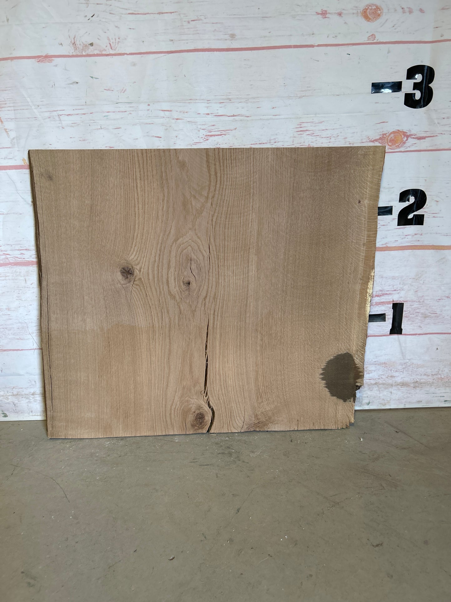 Live Edge White Oak Sku#24659M-12