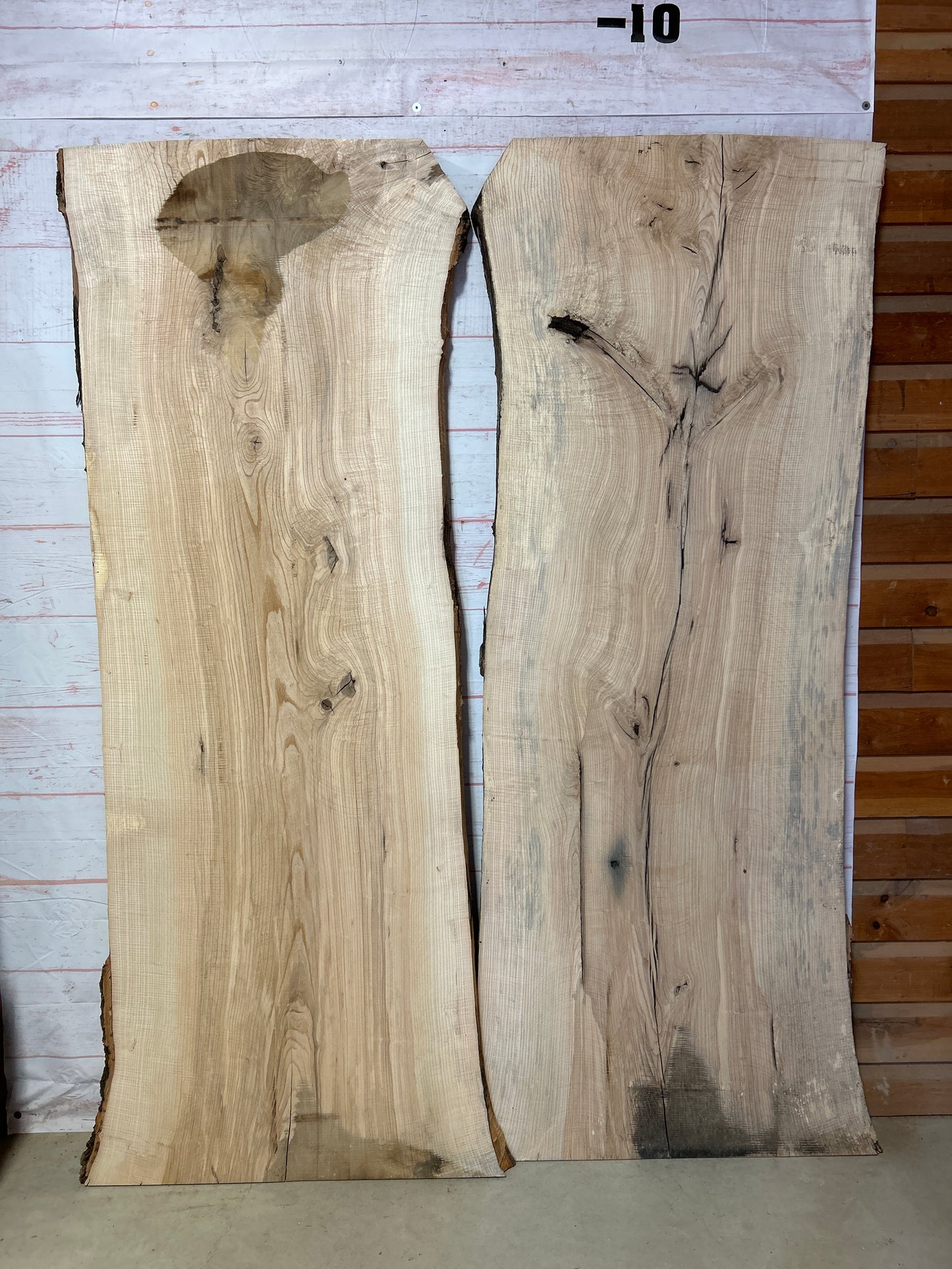 LiveEdge Curly Ash Set Sku#24224-152