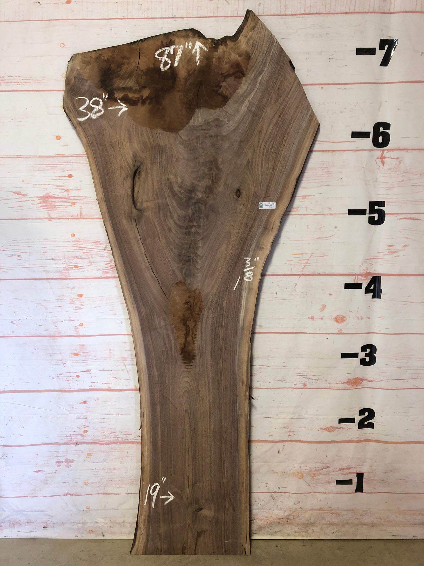 Live Edge Walnut Sku# 21844-26