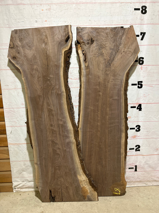 Live Edge Walnut Set Sku#27203K-62