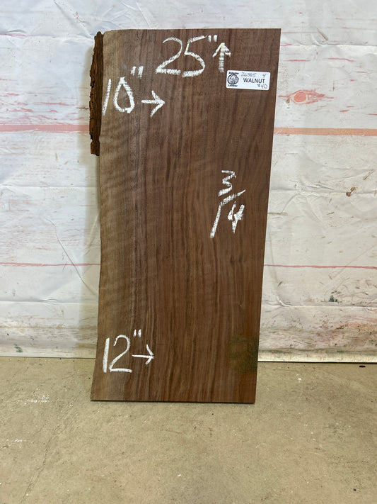 Live Edge Walnut Sku#26385M-4