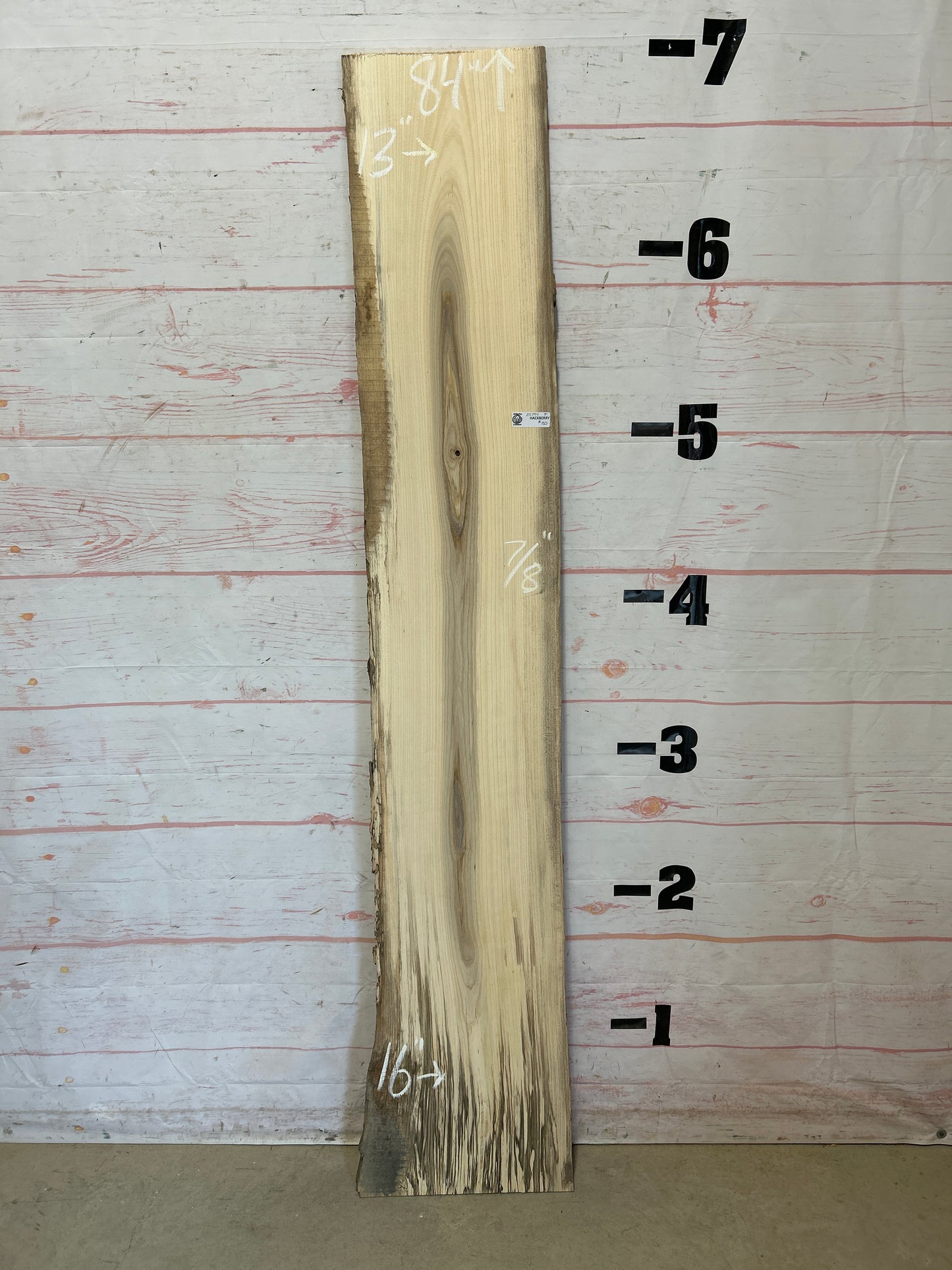 Live Edge Hackberry Sku#25794D-9