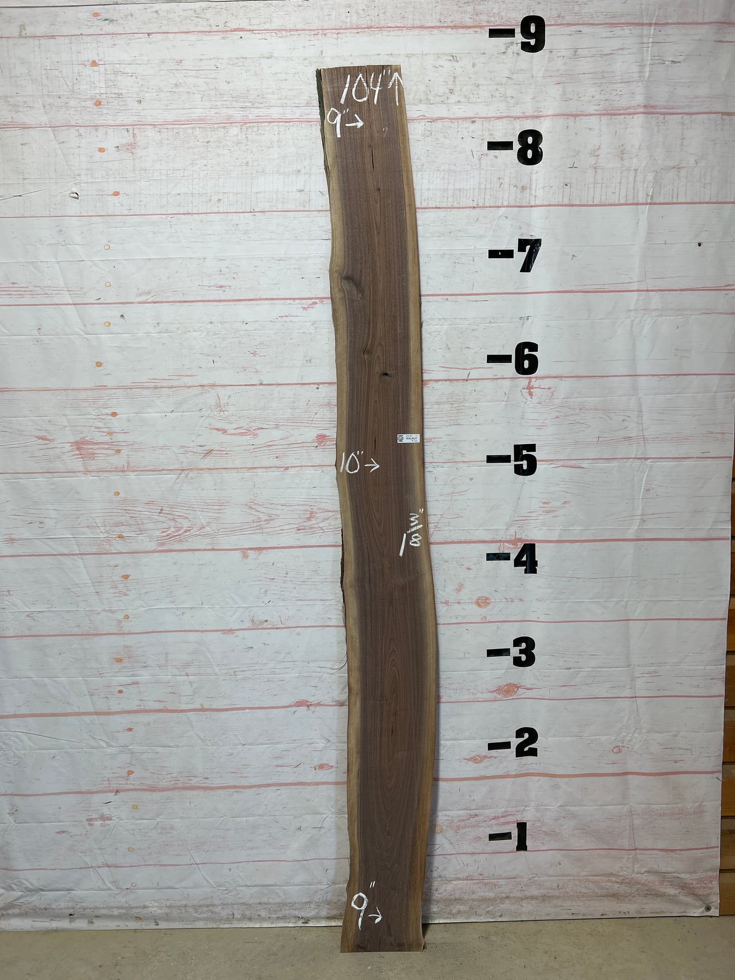 Live Edge Walnut Sku#25781M-11