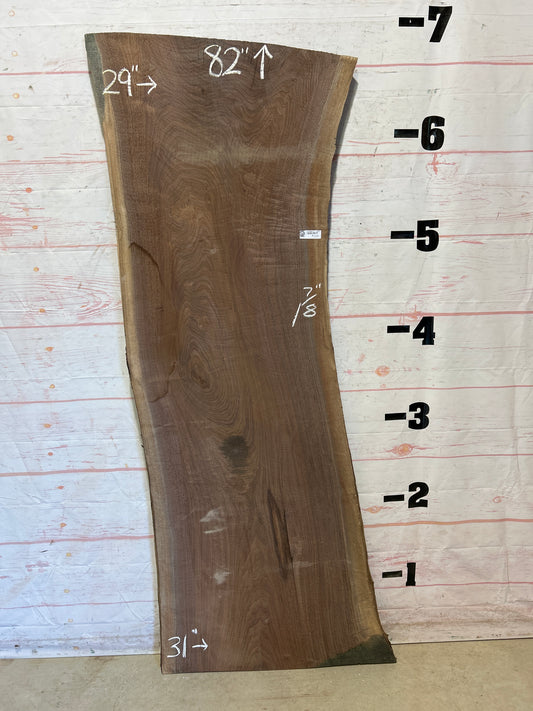 Live Edge Walnut Sku#25867-34