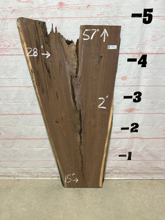 Live Edge Walnut Sku#26864A-17
