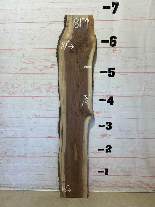 Live Edge Walnut Sku#26426M-12