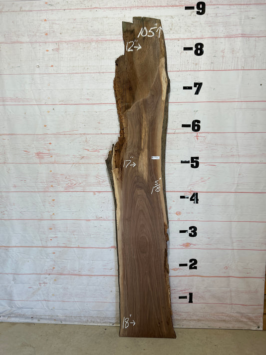 Live Edge Walnut Sku#25837C-18