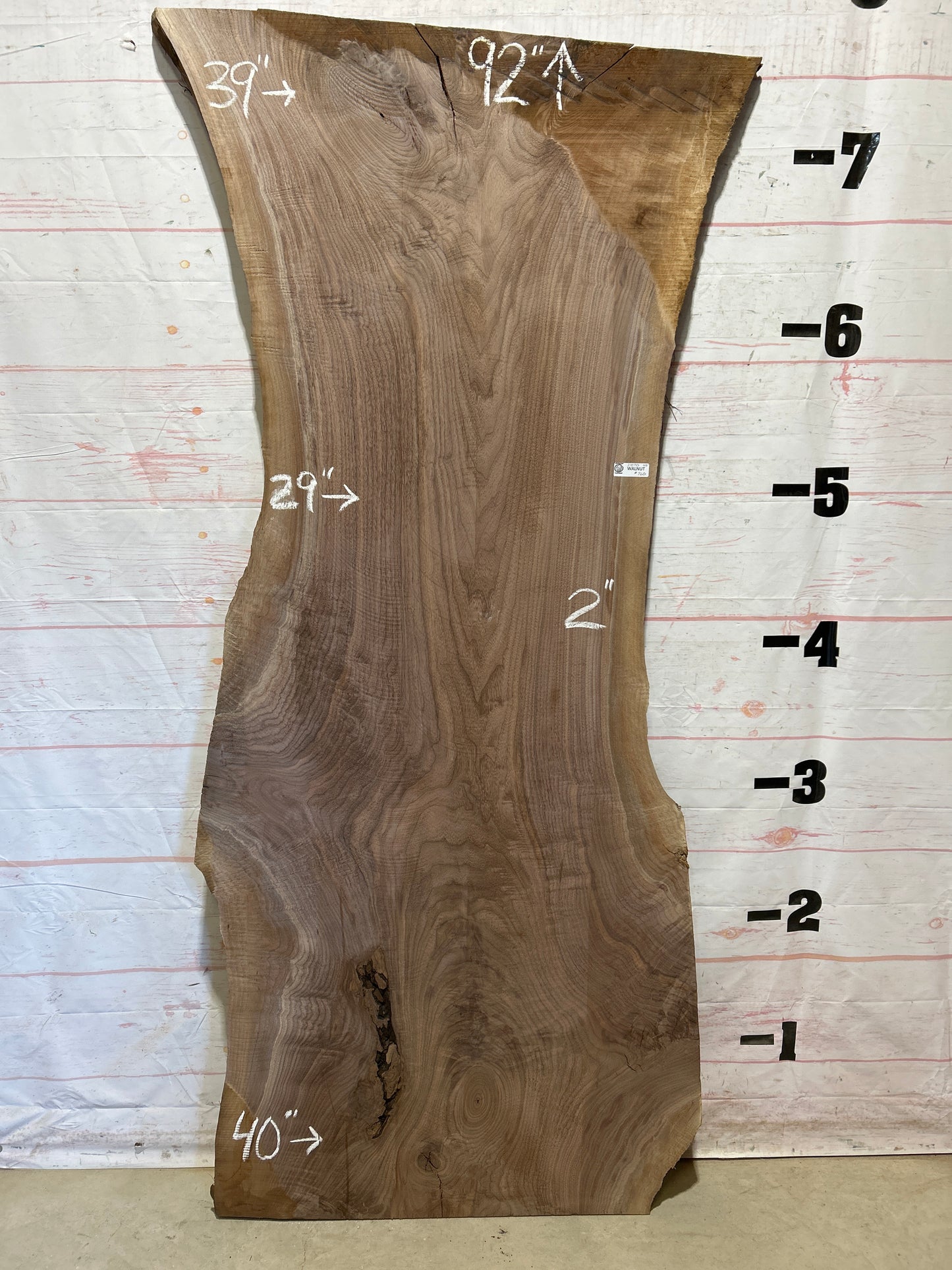 Live Edge Walnut Sku#27070J-45