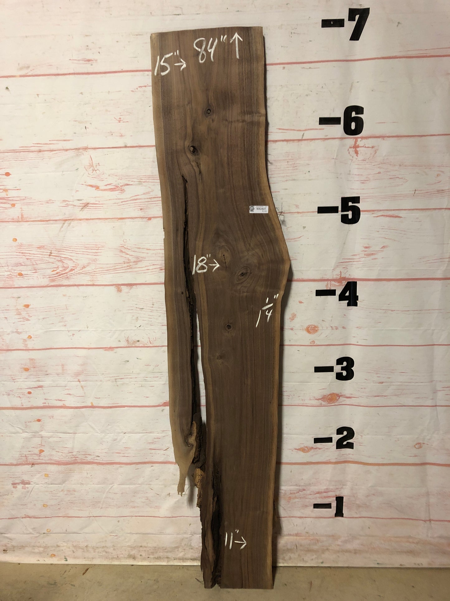 Live Edge Walnut Sku# 22399C-11