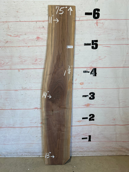 Live Edge Walnut Sku#25913M-10