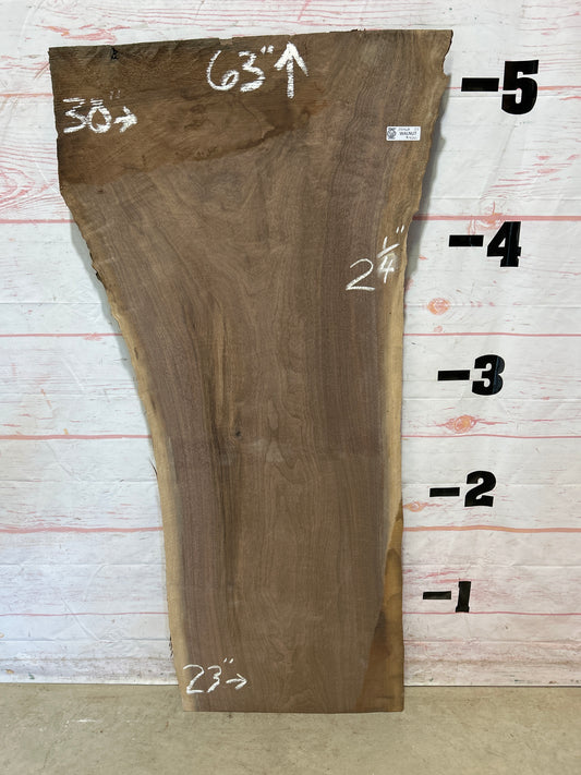 Live Edge Walnut Sku#25468-27
