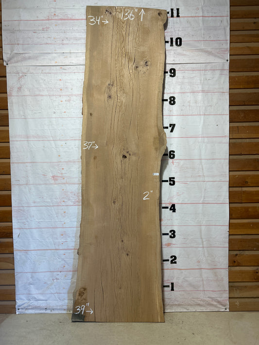 Live Edge White Oak Sku#27173-70