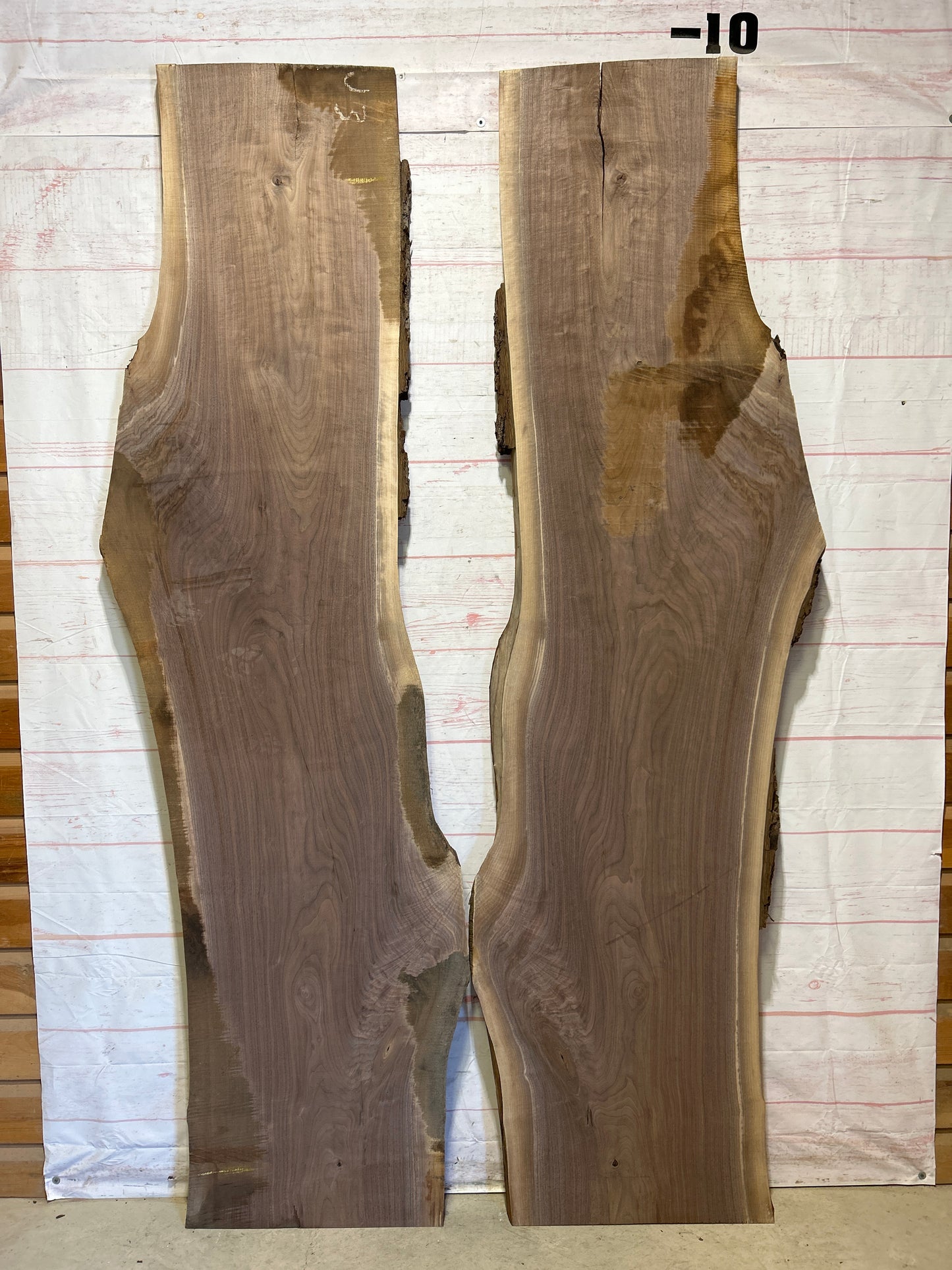 Live Edge Walnut Set Sku#26187K-88