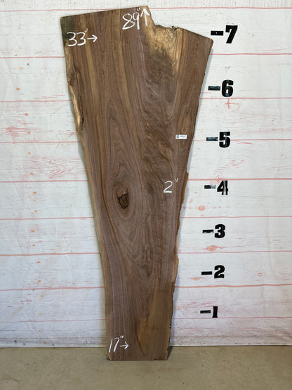 Live Edge Walnut Sku#25861-31