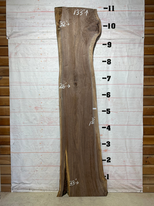 Live Edge Walnut Sku#27030K-55