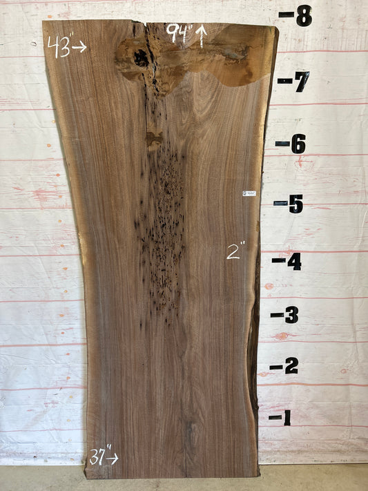 Live Edge Walnut Sku#26093K-52