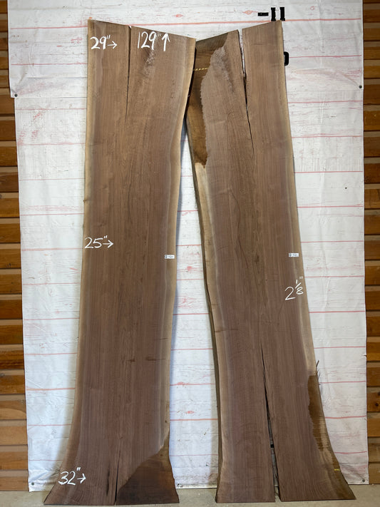 Live Edge Walnut Set Sku#26282S-104