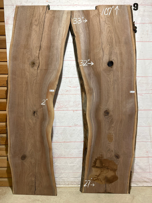 Live Edge Walnut Set Sku#27123-112