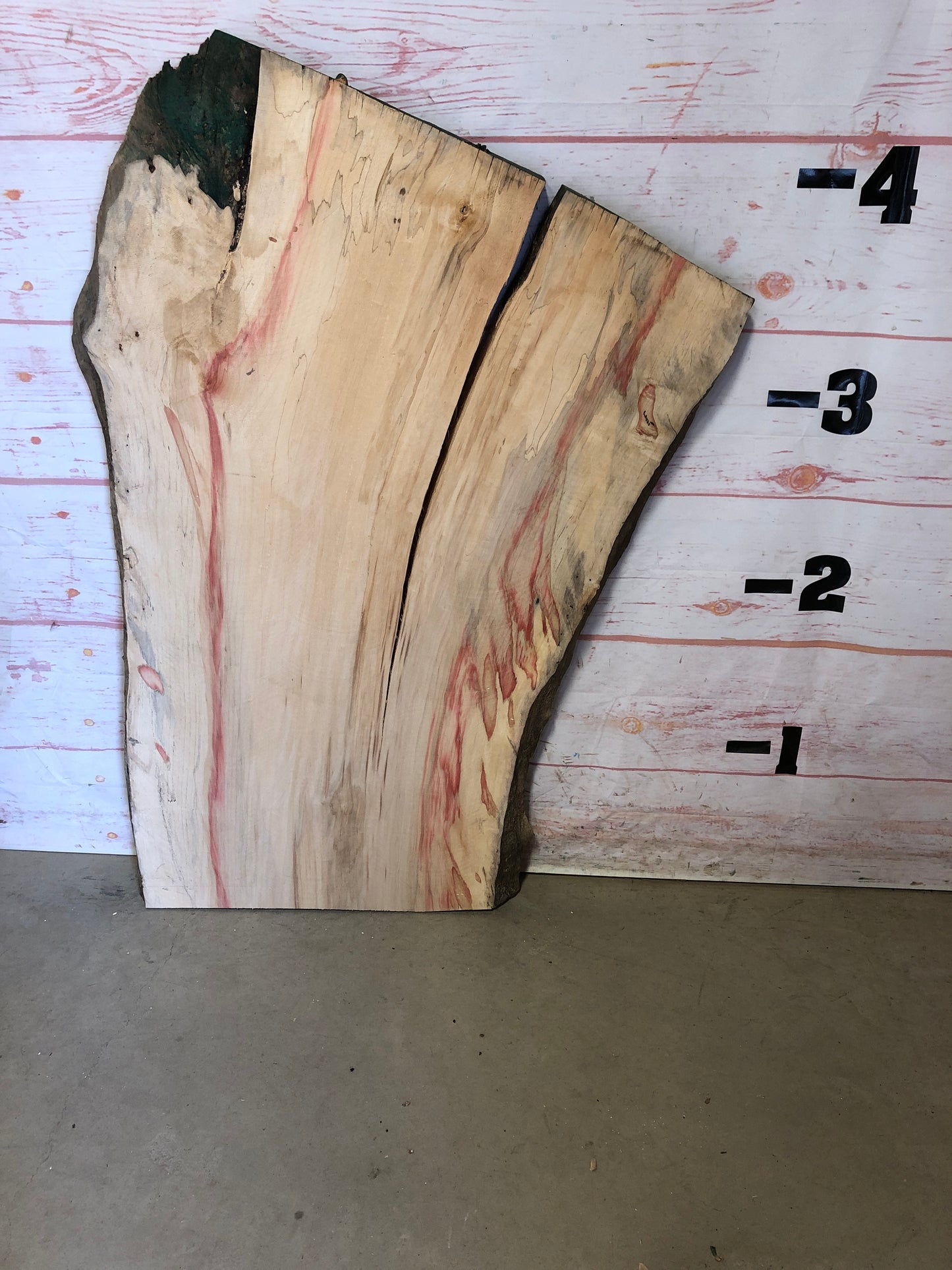 Live Edge Box Elder Sku#22680L-28