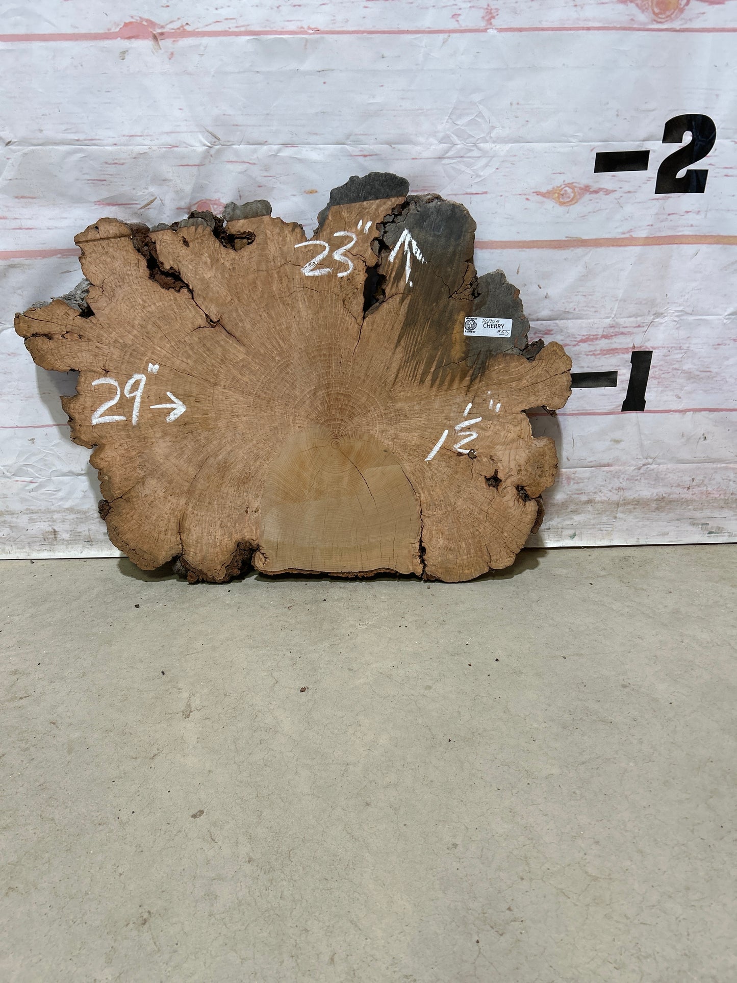 Live Edge Cherry Sku#26955M