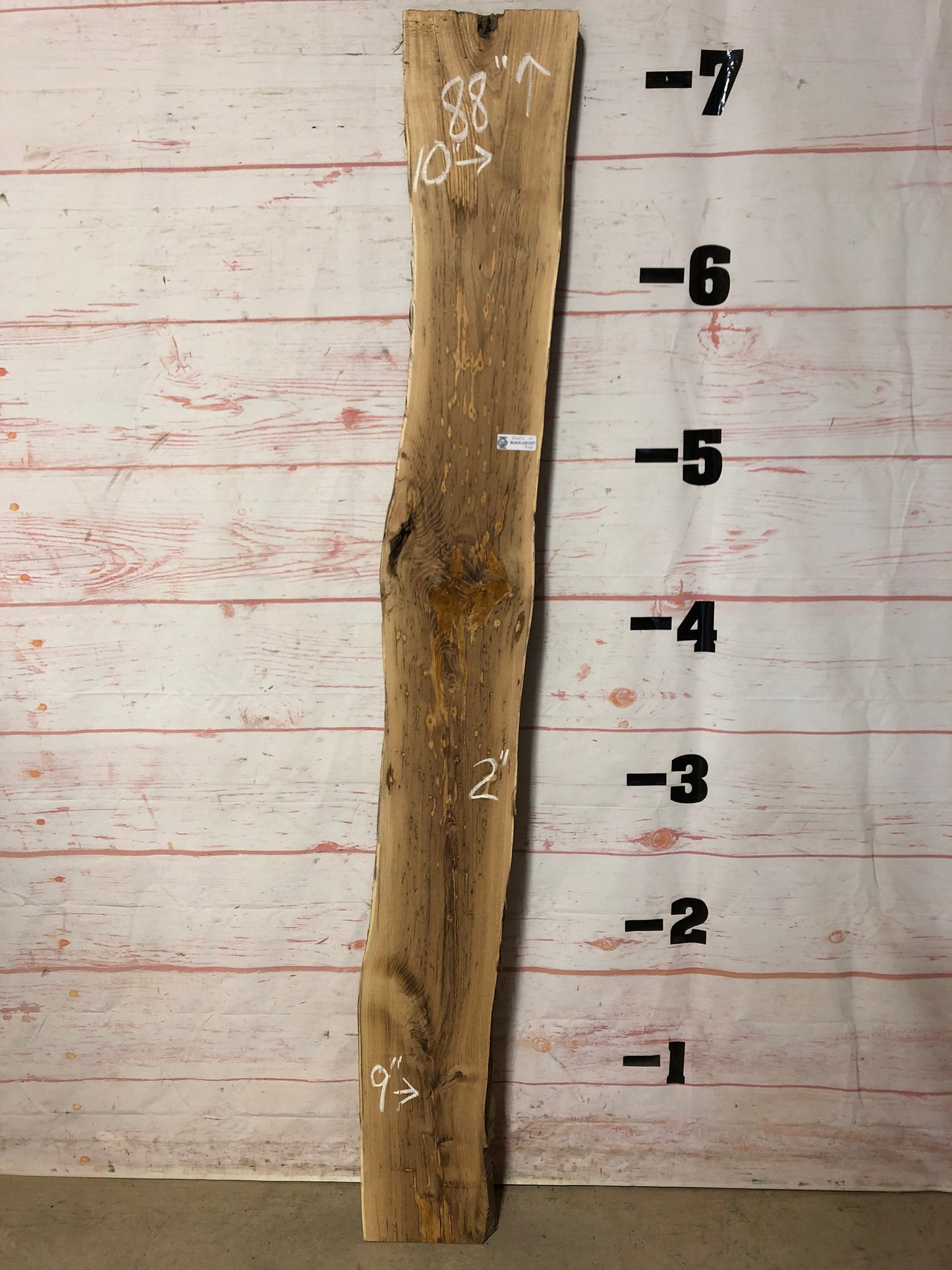 Live Edge Locust Sku# 21602D-12