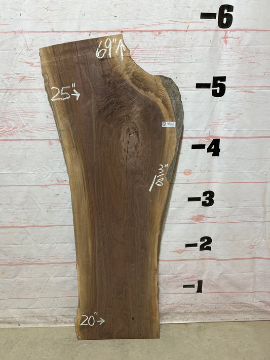 Live Edge Walnut Sku#26821M-17