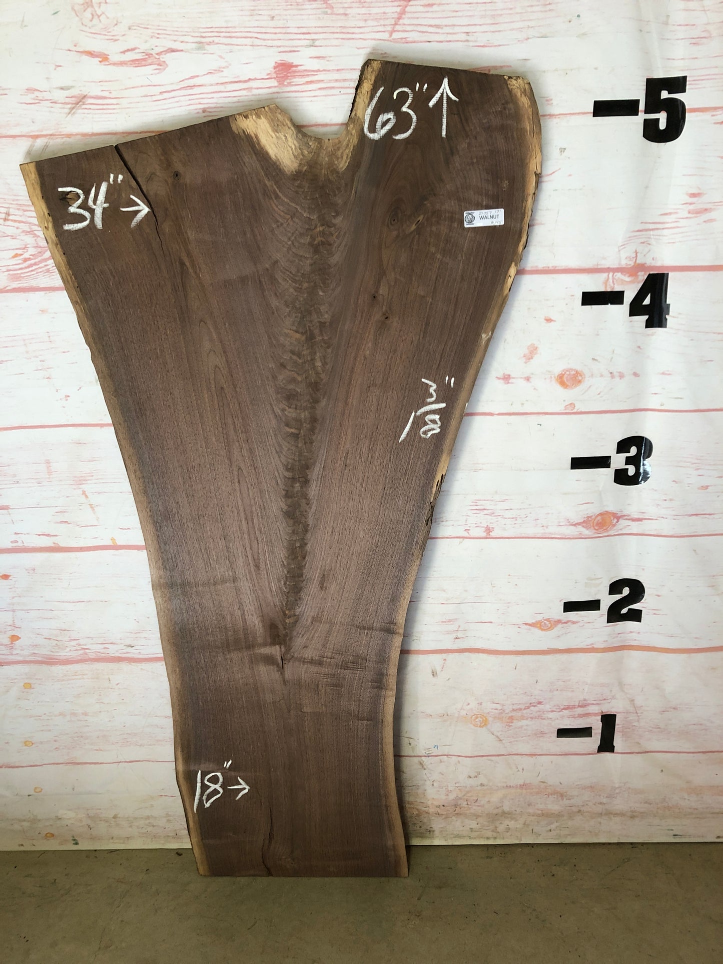 Live Edge Walnut Sku# 21757A-17