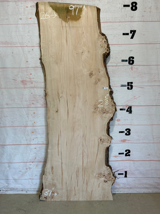 Live Edge Maple Sku#25371-43