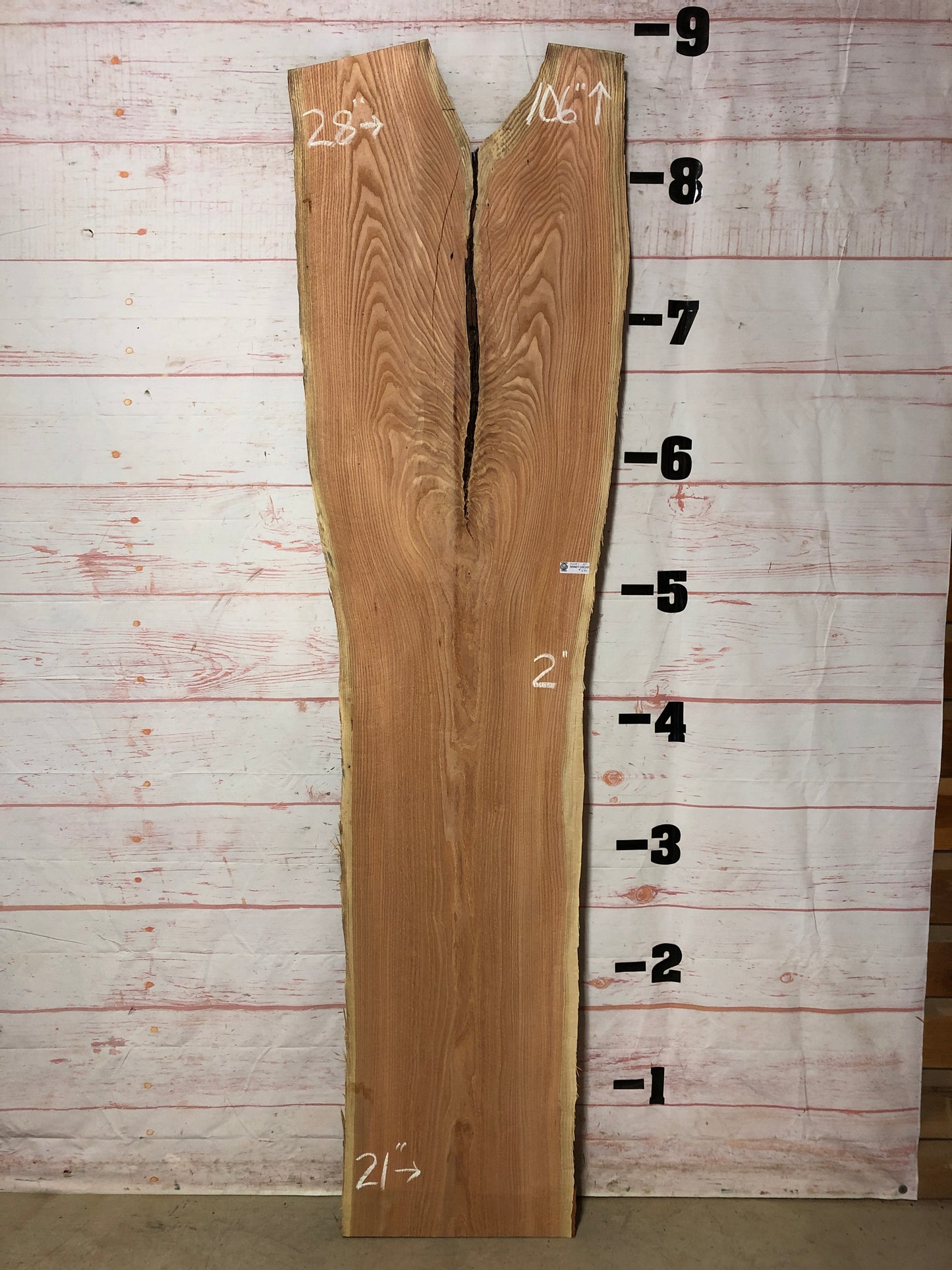 Live Edge Honey Locust Sku# 22597-37