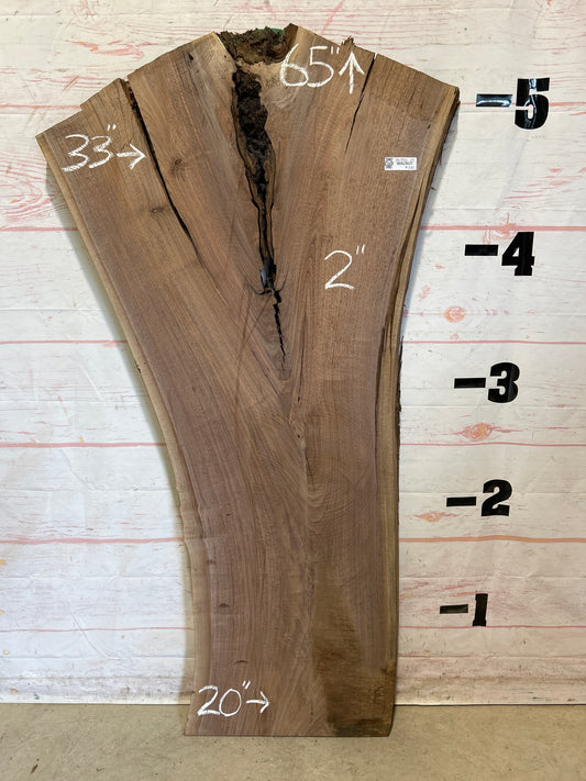 Live Edge Walnut Sku#26350A-24