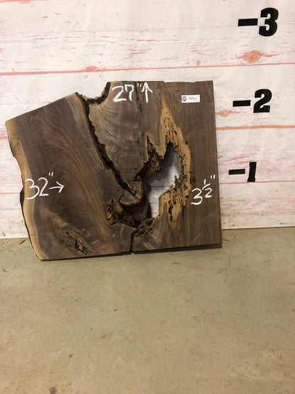 Live Edge Walnut Sku# 22374M-21