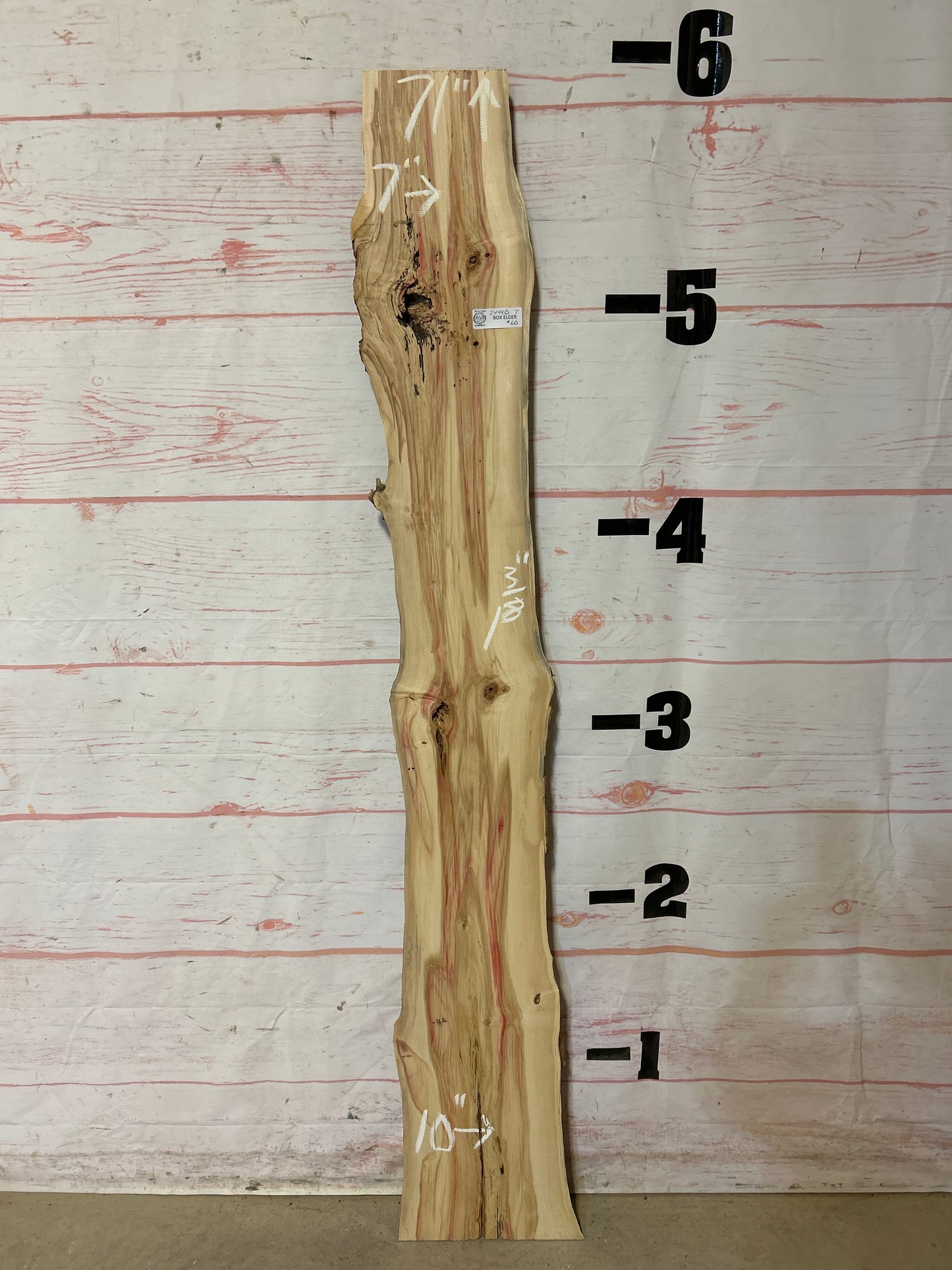 Live Edge Box Elder Sku#24440D-7