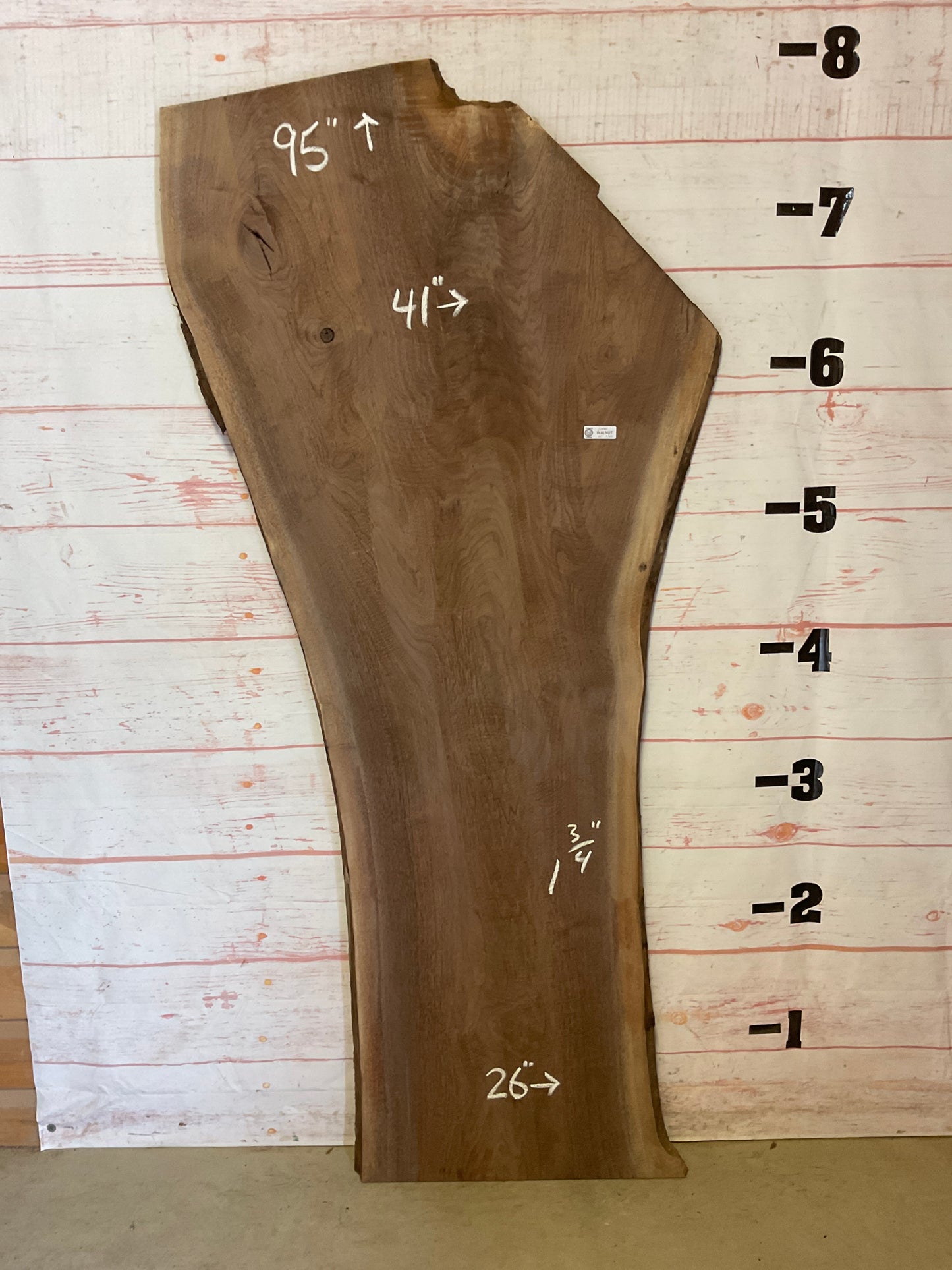 Live Edge Walnut Sku# 20480-45