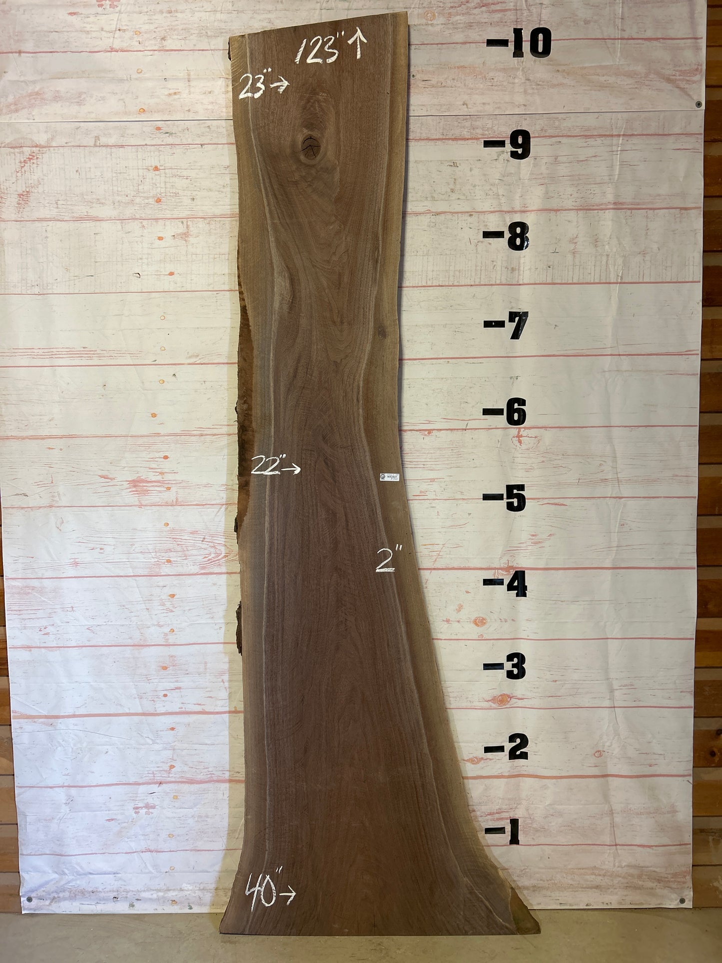 Live Edge Walnut Sku#24662K-53