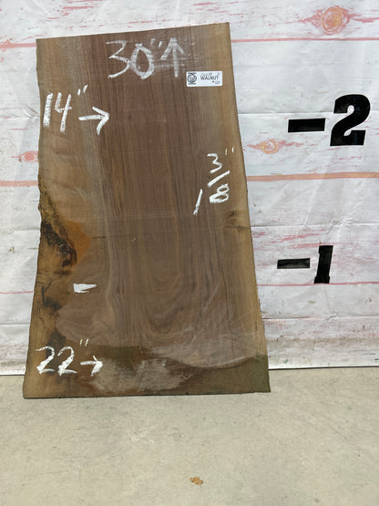 Live Edge Walnut Sku#26688M-6